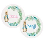Tarjetitas redondas Peter Rabbit Pers 20u